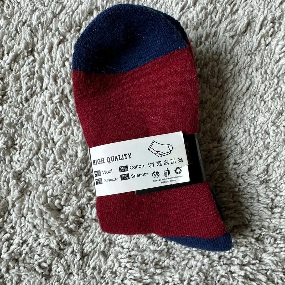 Cat Socks - Red and Blue